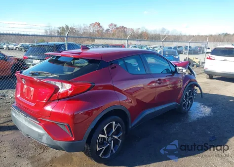 2018 Toyota C-Hr Xle z USA, uszkodzony, nr VIN JTNKHMBX5J1007908